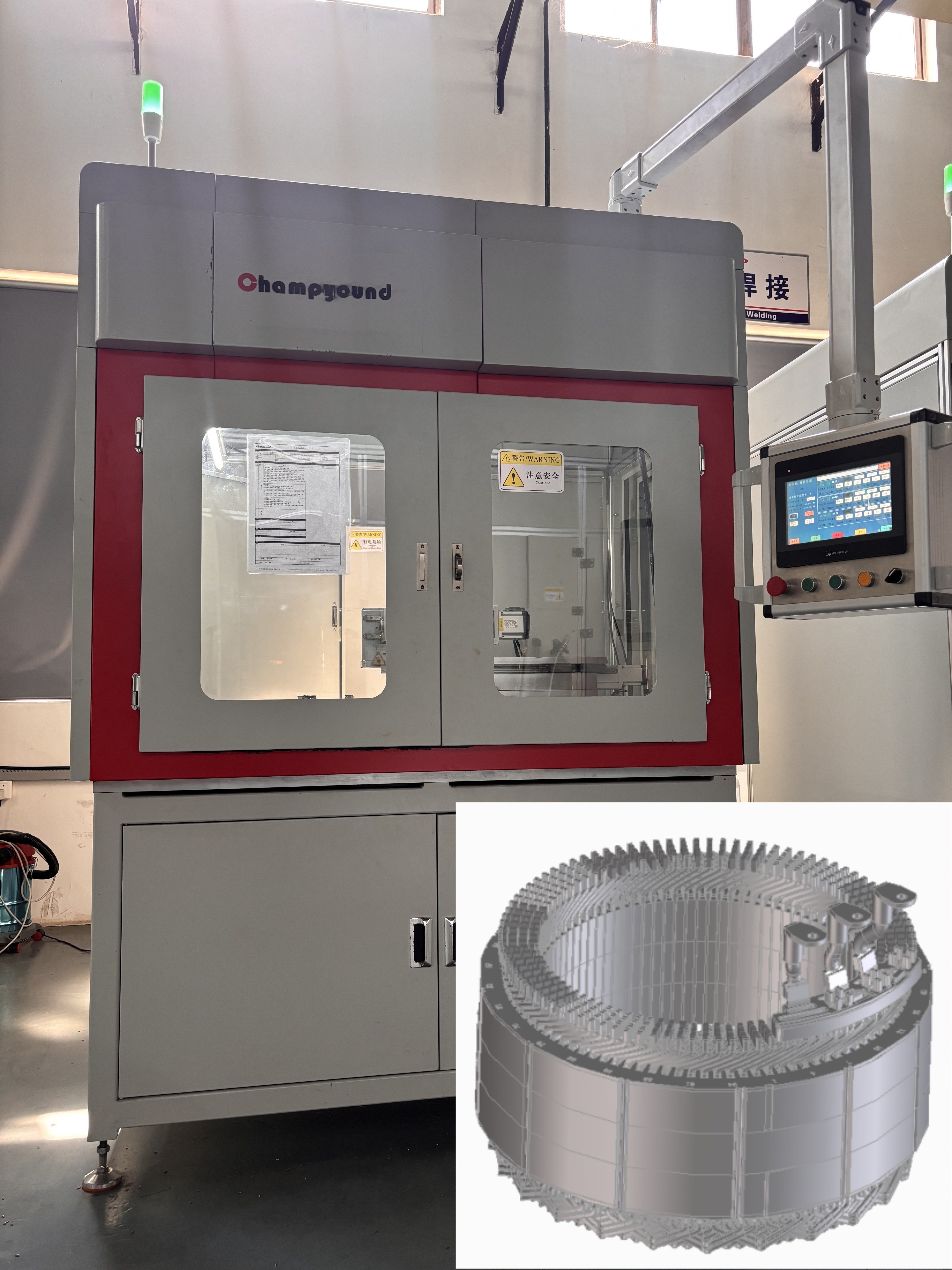 Electricuting Machine Customization Fully Automatic Electric Motor Cutting Equipment Machine